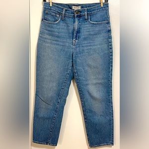 Madewell Classic Straight Jean - Size 30